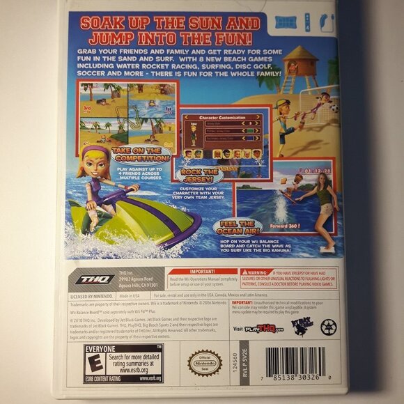 Big Beach Sports 2 (Nintendo Wii, 2010) - Picture 2 of 3